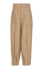 Loewe Pleated Wide-leg Wool Trousers