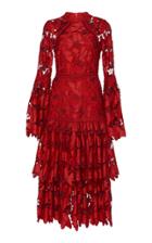 Alexis Defina Lace Tiered Dress