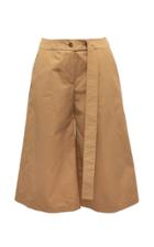 Moda Operandi Lake Studio Belted Cotton Shorts Size: 38