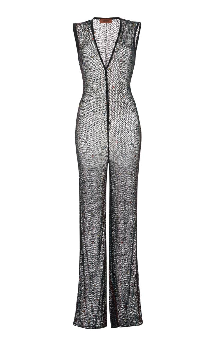 Missoni Belted V-neck Jumpsuit