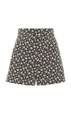 Anna Sui Stripe Denim Twill Skirt