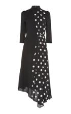 Andrew Gn Asymmetrical Midi Dress