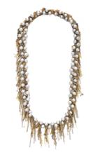 Moda Operandi Samira 13 Sterling Silver Fringe Necklace