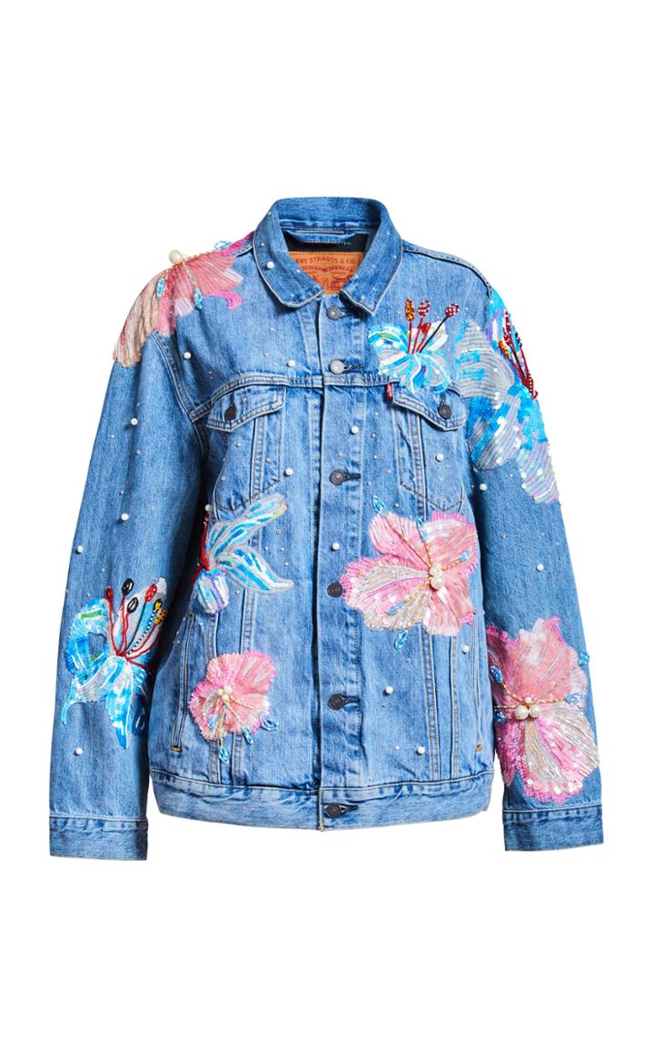 Romance Was Born Fertile Flower Denim Jacket X Levis