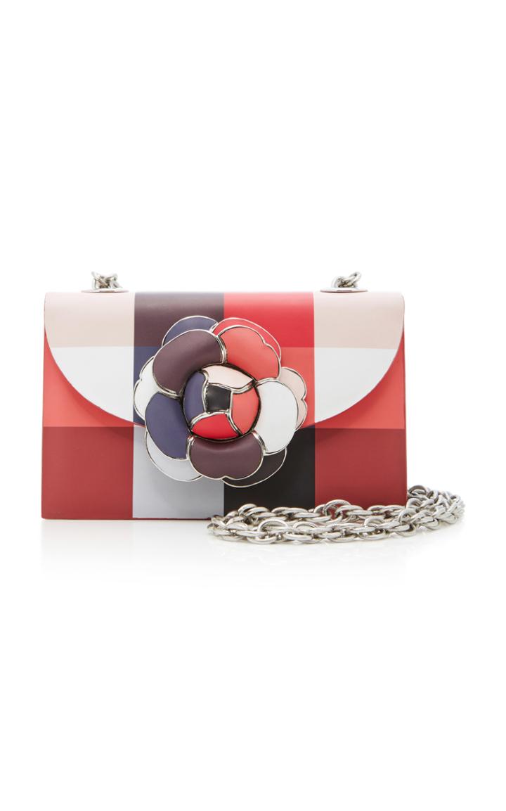 Oscar De La Renta Gardenia Single Crossbody Bag