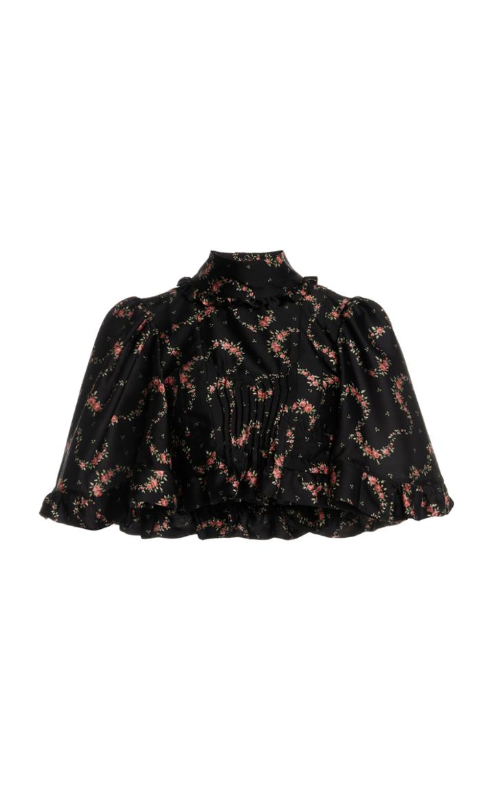 Moda Operandi Paco Rabanne Frilled Georgette Cape