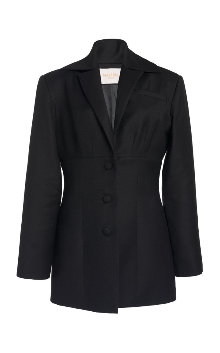 Matriel Corset Wool Blazer