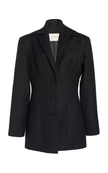 Matriel Corset Wool Blazer