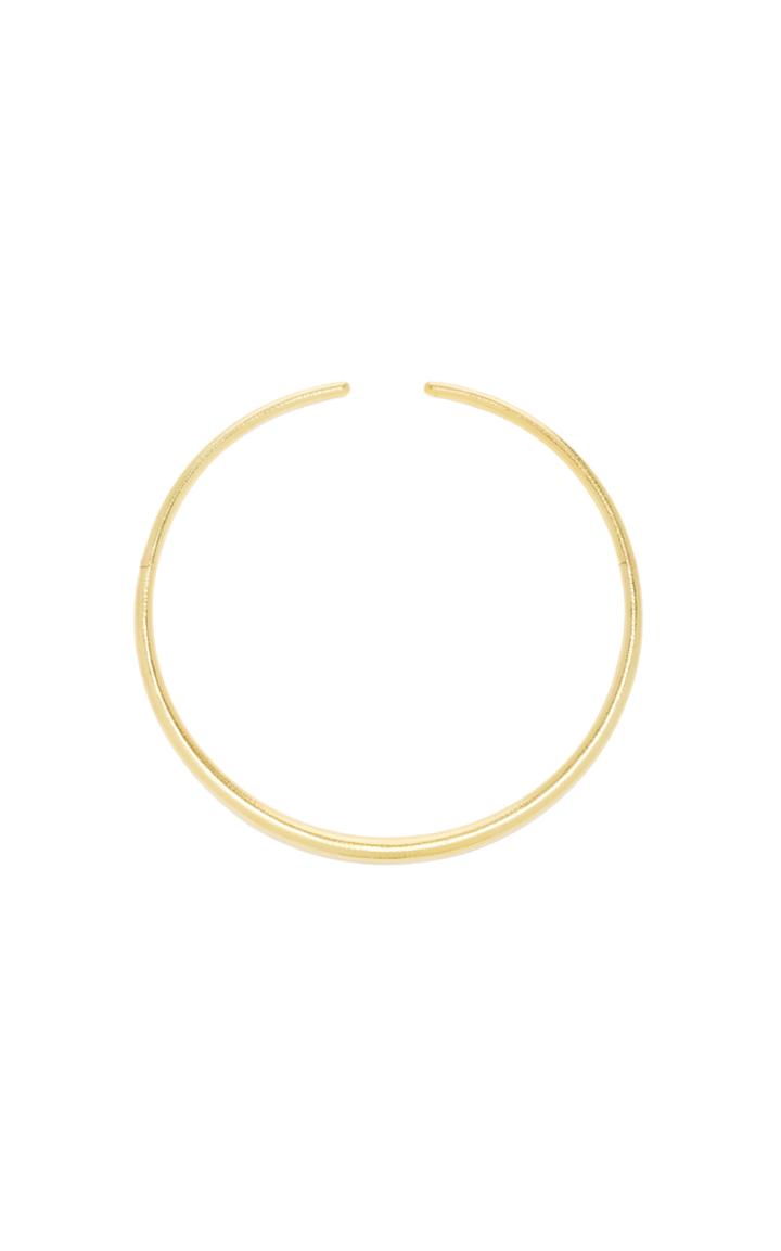 Ilias Lalaounis 18k Gold Hand Hammered Choker Necklace