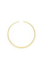 Ilias Lalaounis 18k Gold Hand Hammered Choker Necklace