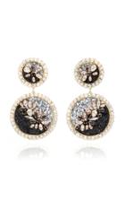 Shourouk Spheyra Jet Earrings