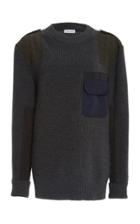 Tomas Maier Wool Pocket Sweater
