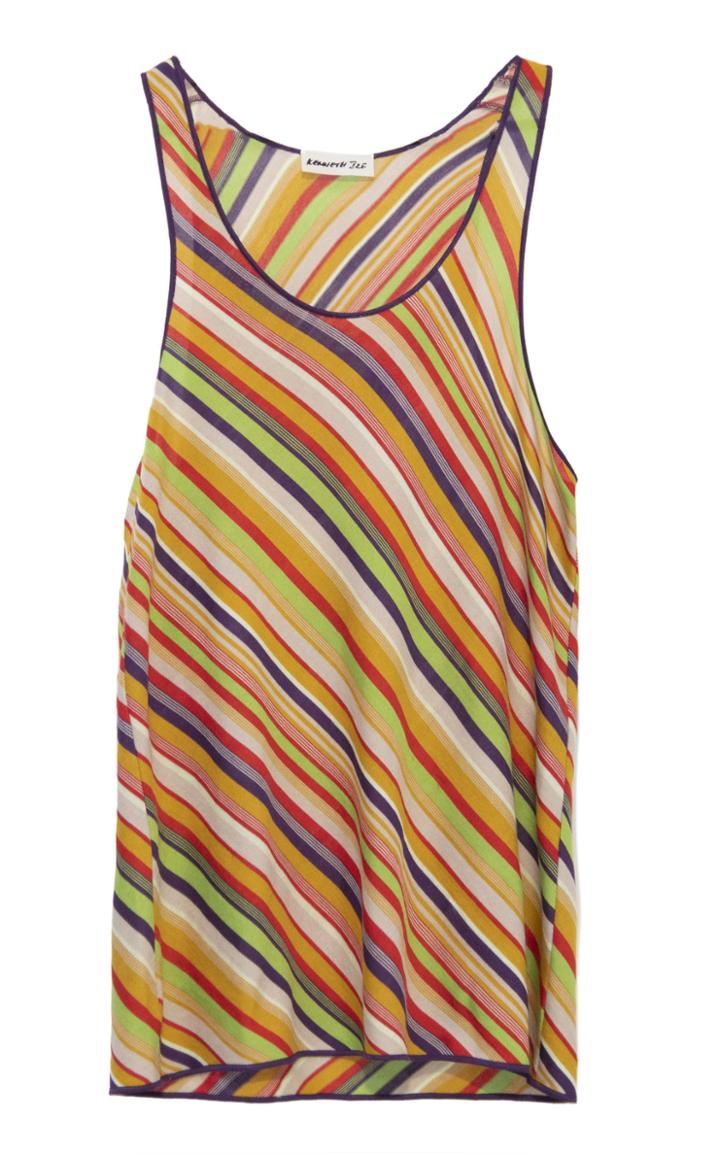 Moda Operandi Kenneth Ize Silk-knit Tank Top