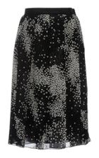 Giambattista Valli High Waist Printed Silk A-line Skirt