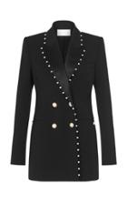 Rebecca Vallance Pipi Faux Pearl Trimmed Jacket