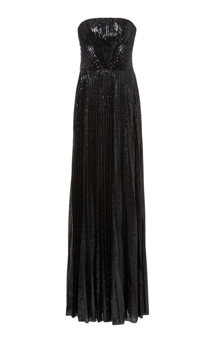 Ralph Lauren Jazzmine Strapless Sequined-tulle Gown