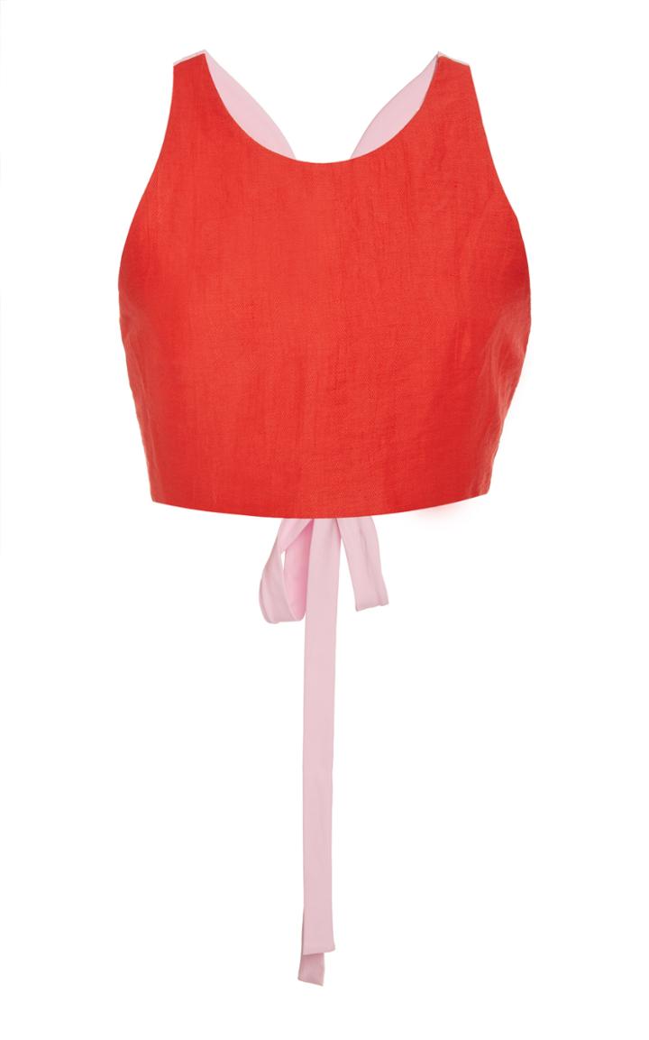 Flagpole Swim Kate Crop Top