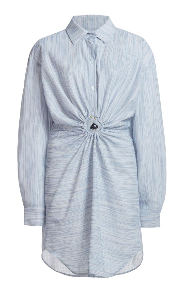 Moda Operandi Christopher Esber Pierced Quartz Shirt Dress