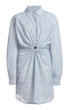 Moda Operandi Christopher Esber Pierced Quartz Shirt Dress