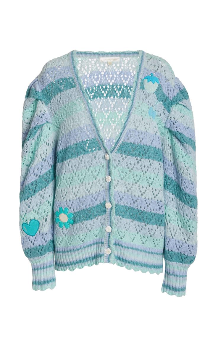 Moda Operandi Loveshackfancy Brody Oversized Knit Cardigan