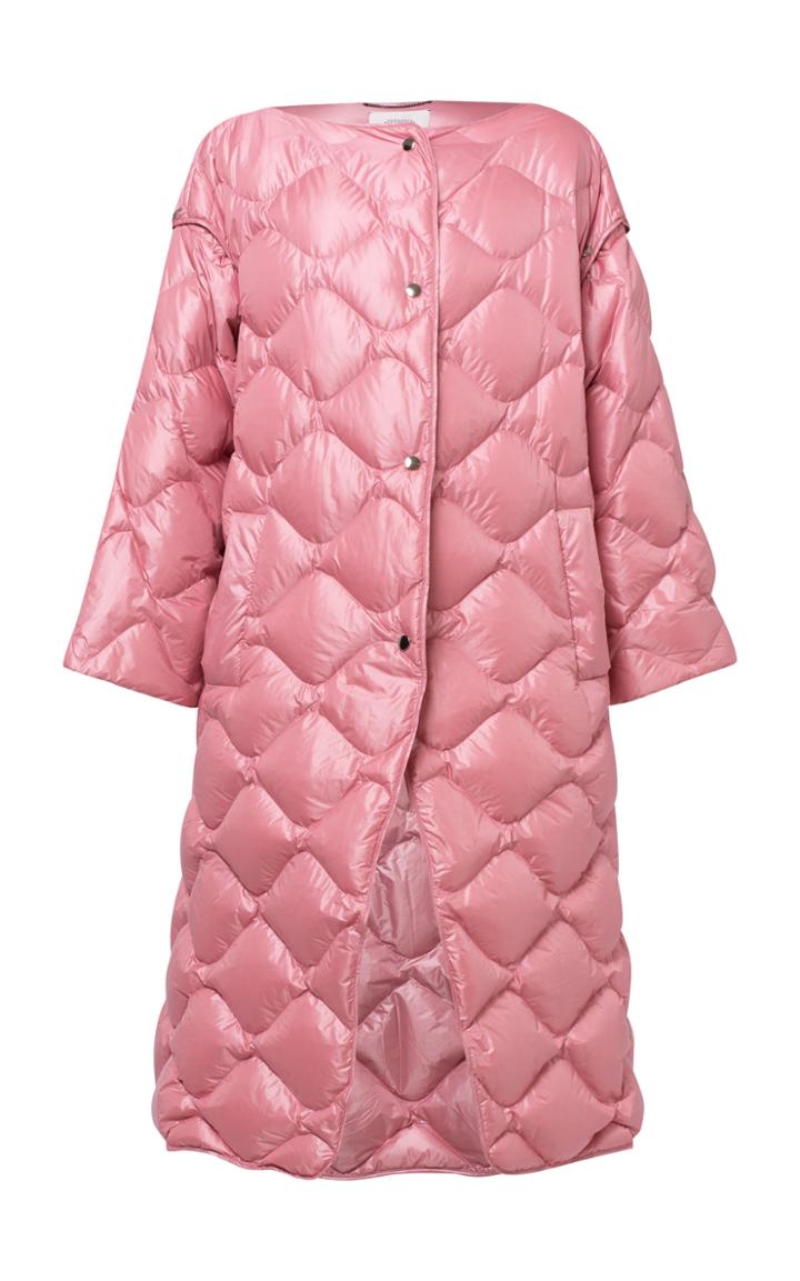 Moda Operandi Dorothee Schumacher High-tech Volumes Quilted Shell Coat