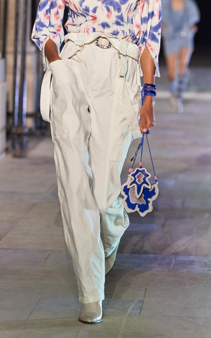 Moda Operandi Isabel Marant Ekla Linen-blend Straight-leg Cargo Pants