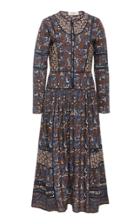 Sea Gemma Long-sleeved Peasant Dress