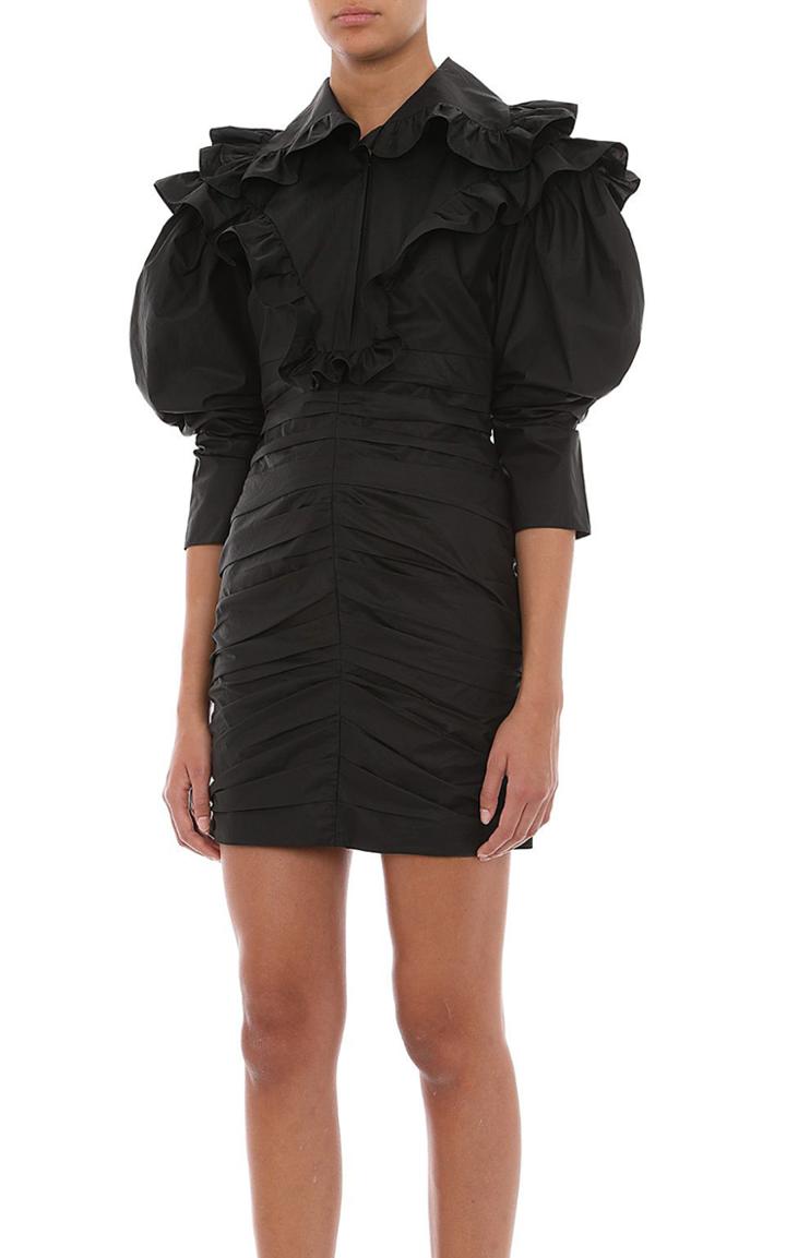 Moda Operandi Philosophy Di Lorenzo Serafini Ruched Poplin Mini Dress