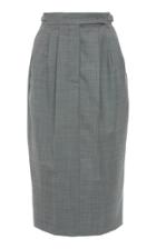 Moda Operandi Max Mara Lampo Wool-blend Pencil Skirt Size: 0