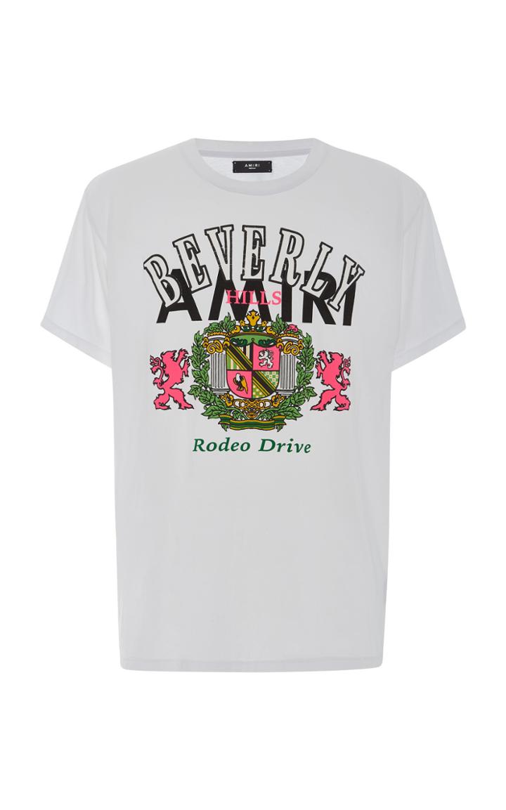 Amiri Beverley Hills Printed Cotton-jersey T-shirt