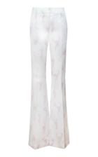 Alejandra Alonso Rojas Printed Silk Flared Pants
