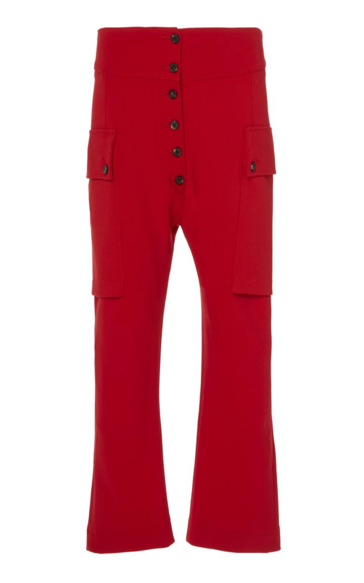 Tre By Natalie Ratabesi The Anneke Wool Cropped Pants