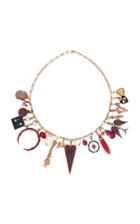 Gemfields X Muse Full Ruby Charm Necklace With Gold Chain