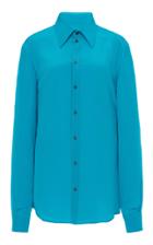 Moda Operandi Dolce & Gabbana Crepe De Chine Button-up Top Size: 38
