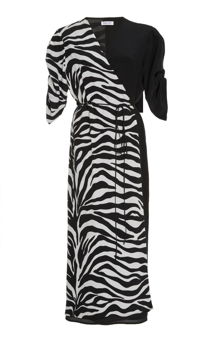 Delfi Collective Pam Contrast Midi Dress