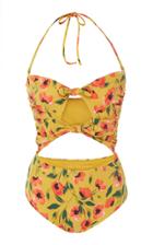 Tori Praver Roux Halter One Piece
