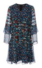 Anna Sui Fruits & Floral Ditsy Daze Dress