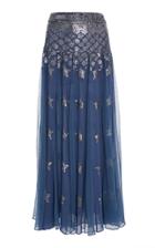 Temperley London Starlet Sequined Chiffon Skirt