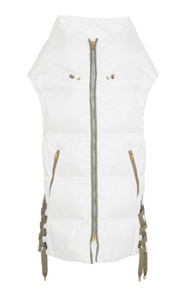 Bogner X White Cube Dorea Lace-up Quilted Shell Hooded Vest