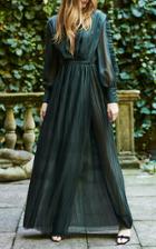 Raquel Diniz Lisa Bishop Sleeve Dress