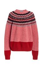 Moda Operandi Molly Goddard Benny Fair Isle Wool Sweater