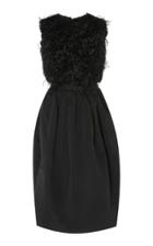 Rochas Textured Satin Dress