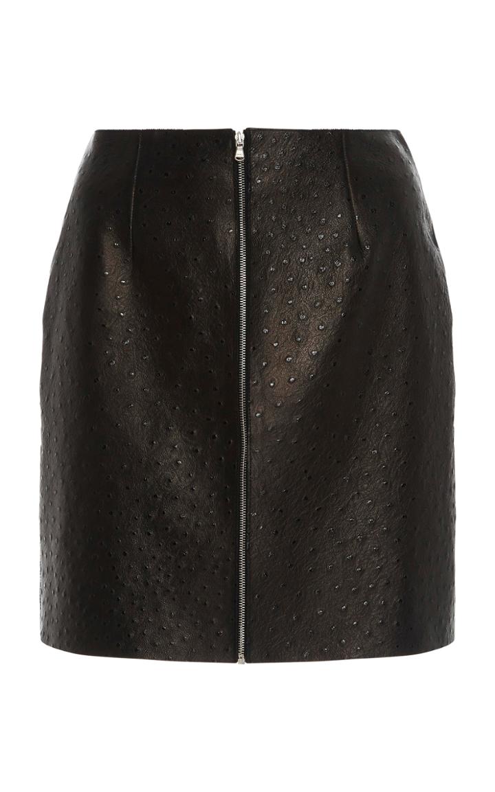 Jeffrey Dodd Mini Zip Front Skirt