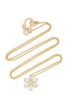 Sophie Bille Brahe Canary Marguerite 18k Gold Diamond Necklace