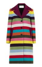 Mary Katrantzou Kestrel Striped Coat