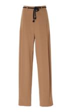 Roland Mouret Gibson Wool-blend Straight-leg Pants