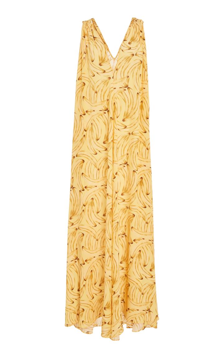 Adriana Degreas Muse Print Long Dress