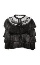 Naeem Khan Fringed Jacket
