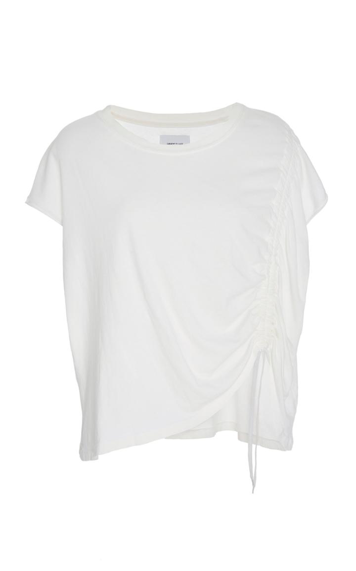 Current/elliott Rouched Muscle Cotton Tee