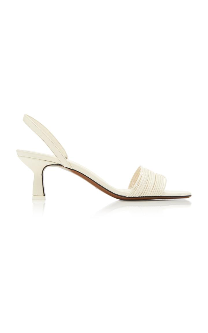 Neous Rossi Leather Slingback Sandals Size: 35